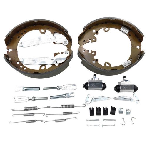 Rear Brake Shoes + Wheel Cylinders Adjuster Kit Fit For Toyota Hilux GUN126R KUN26 2015-2019
