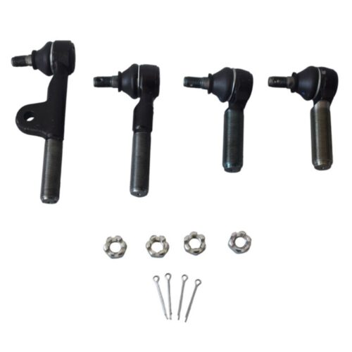 Steering Tie Rod End Kit Relay Rod Set Fit For Landcruiser 80 Series HZJ80R HDJ80R